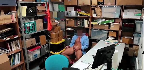  Alex Harper gets rammed by her boss in the office